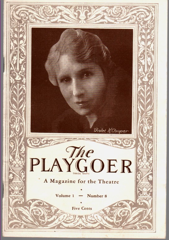 Image for The Playgoer, Vol. 1   No. 8 "Passing Show of 1926", beginning Sunday Oct. 24, 1926