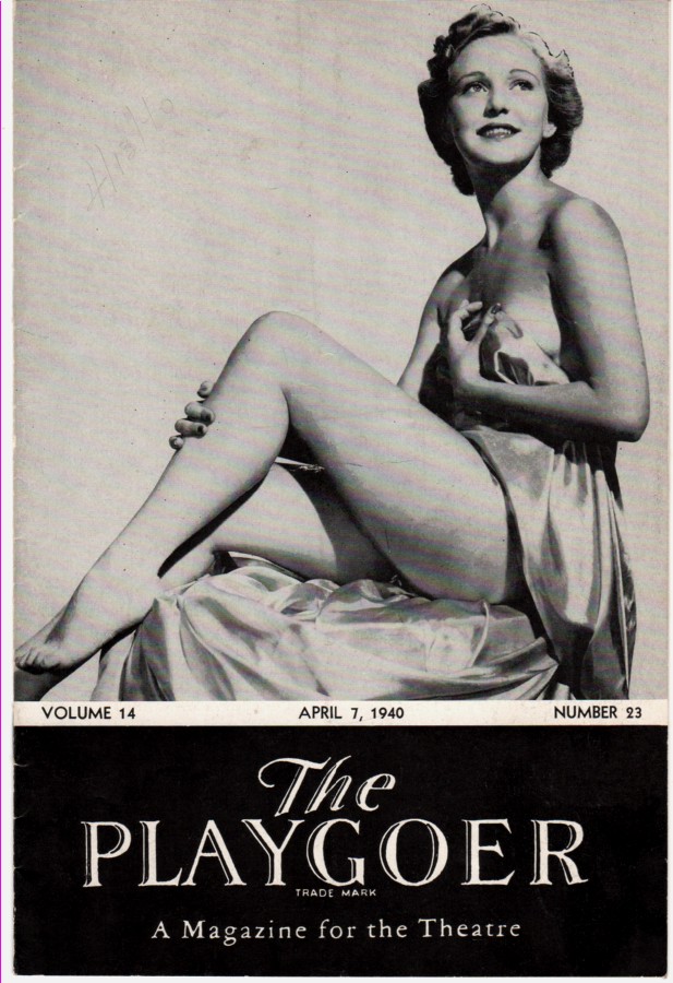 Image for The Playgoer, Vol. 14   No. 23, April 7, 1940 Presents "The Streets of Paris" at the Cass Theatre