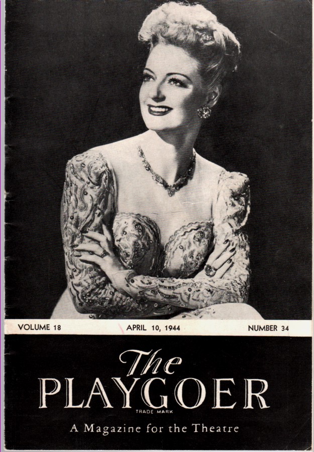 Image for The Playgoer, Vol. 18,  No. 34, April 10, 1944 The Schubert's present "Something for the Boys" at the Cass Theatre