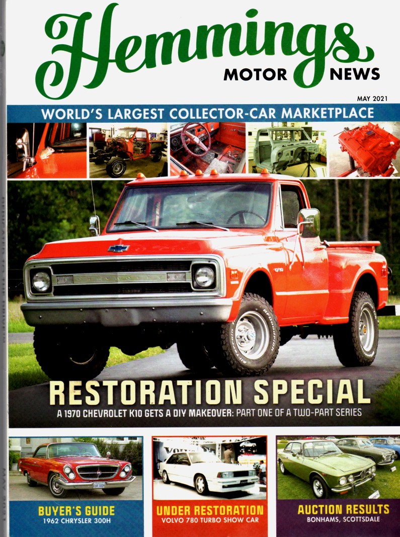 Image for Hemmings Motor News, May 2021 Restoration Special 1970 Chevrolet