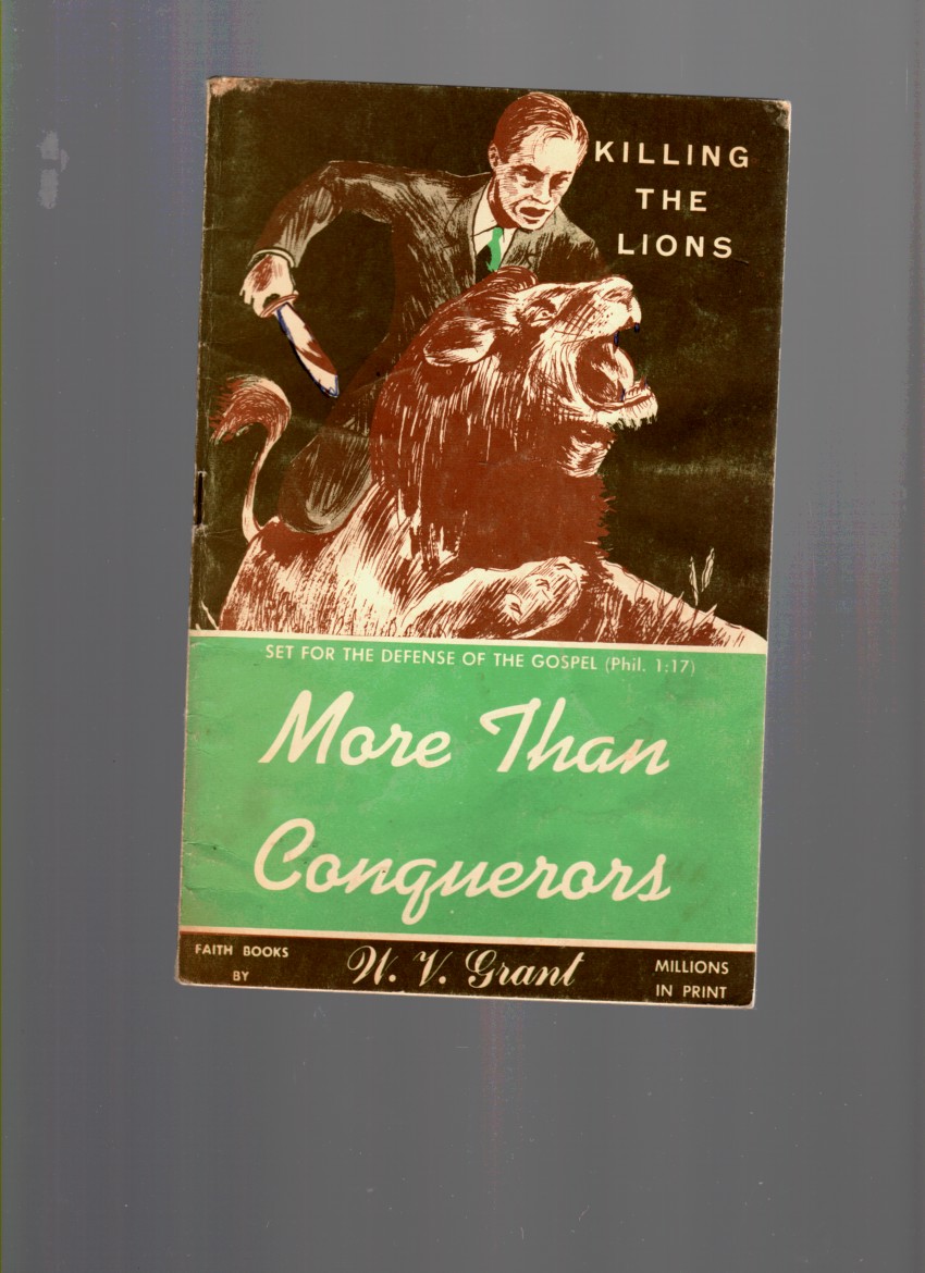 Image for Killing the Lions, More than Conquerors