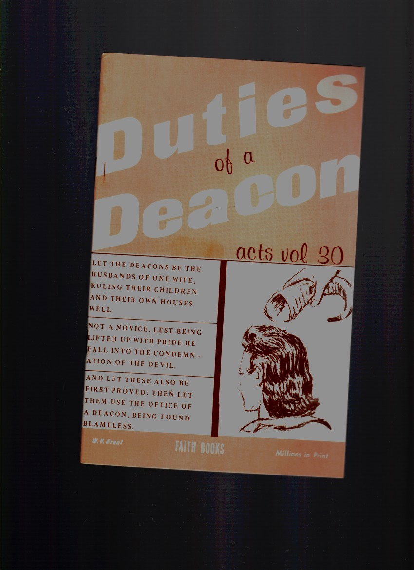 Image for Duties of a Deacon