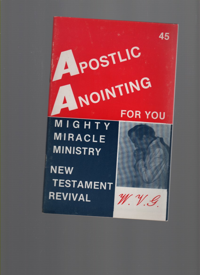Image for Apostlic Anointing For You Mighty Miracle Ministry, New Testament Revival