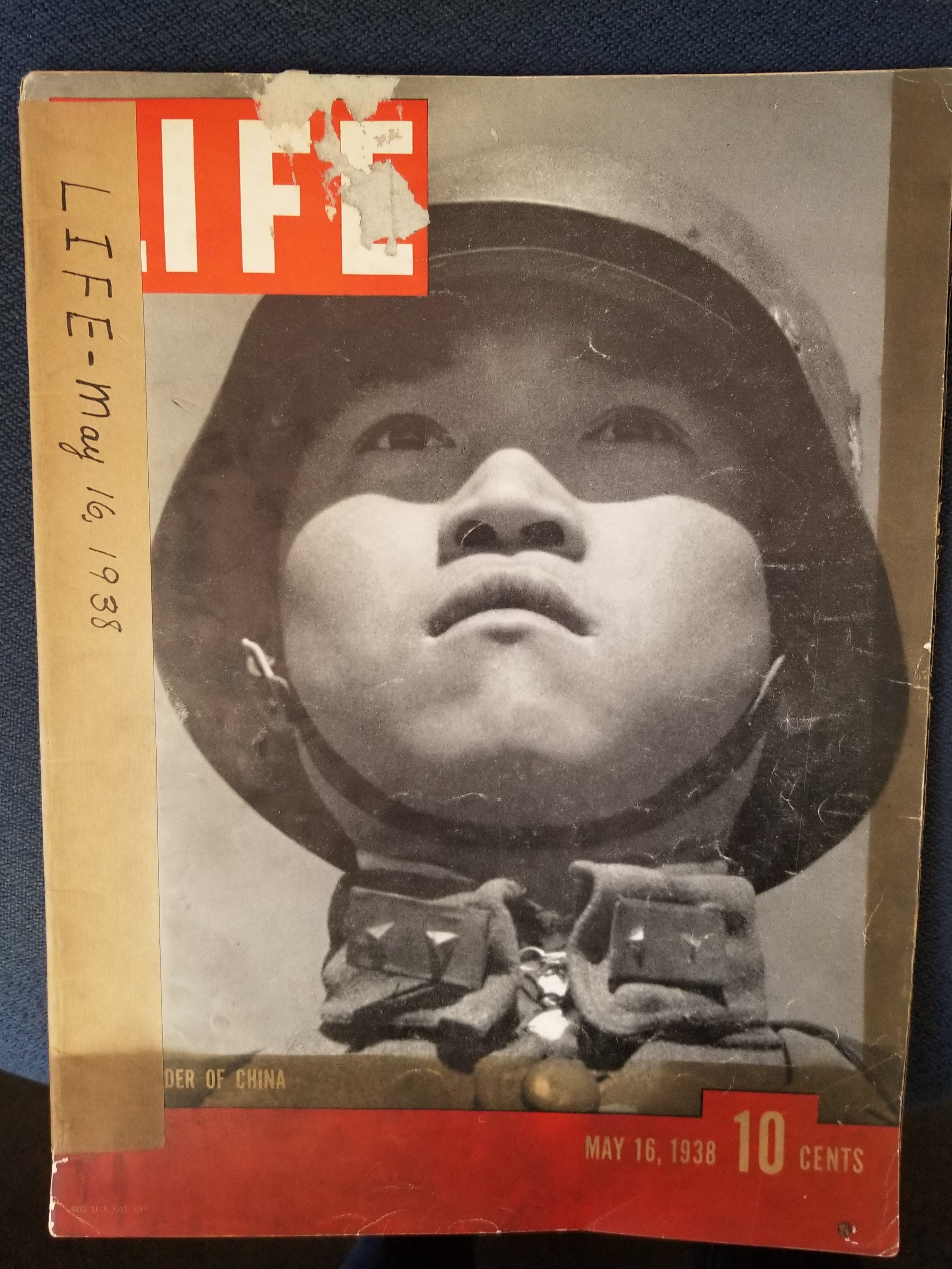 LIFE MAGAZINE MAY 16, 1938: 
