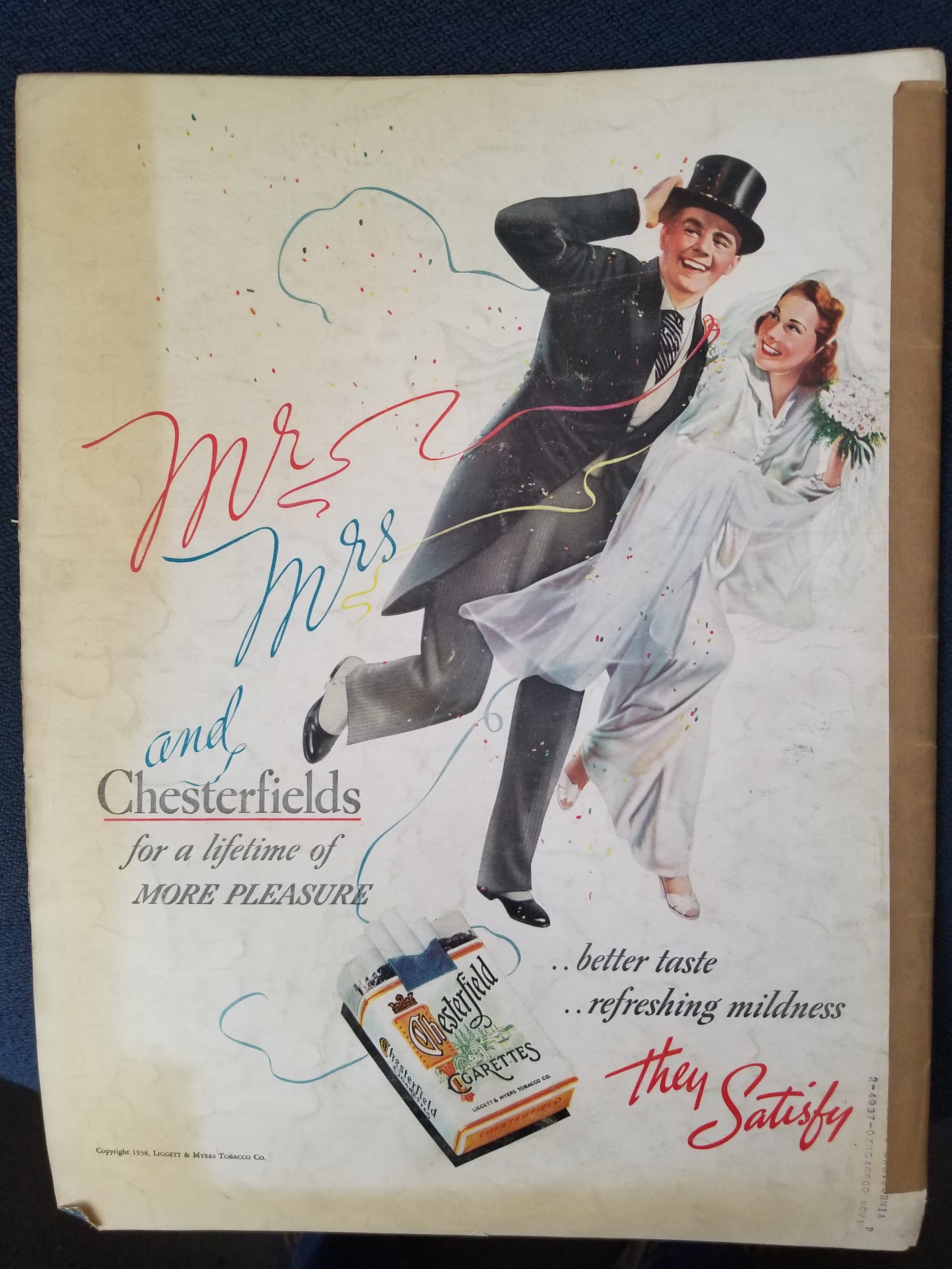 LIFE MAGAZINE MAY 16, 1938: 