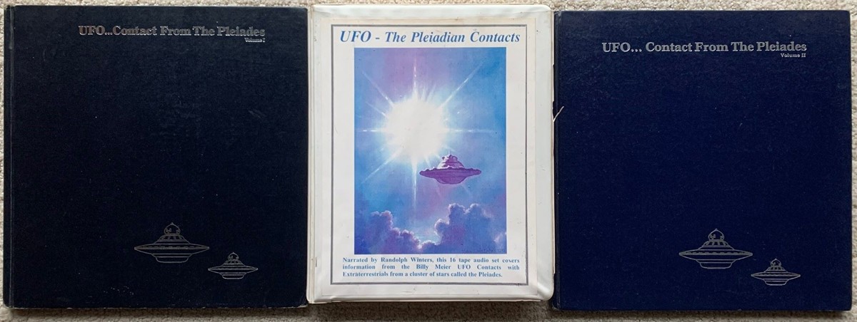 [3 Volumes] UFO. Contact from the Pleiades, Vols. 1 & 2, Plus UFO- the Pleiadian Contacts (16 Cassette Tapes in Original Case.