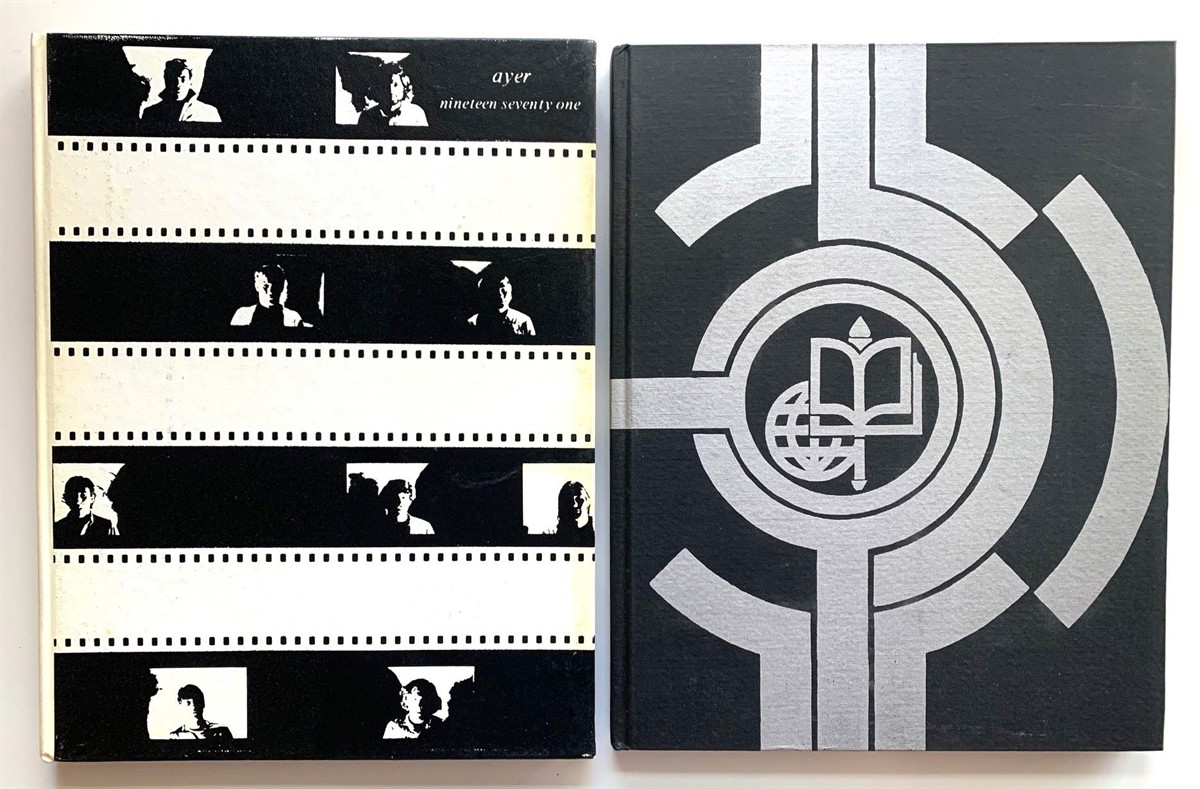 [2 Items] Ayer Yearbook 1971, (Together With) CMC Silver Anniversary Yearbook, 1972