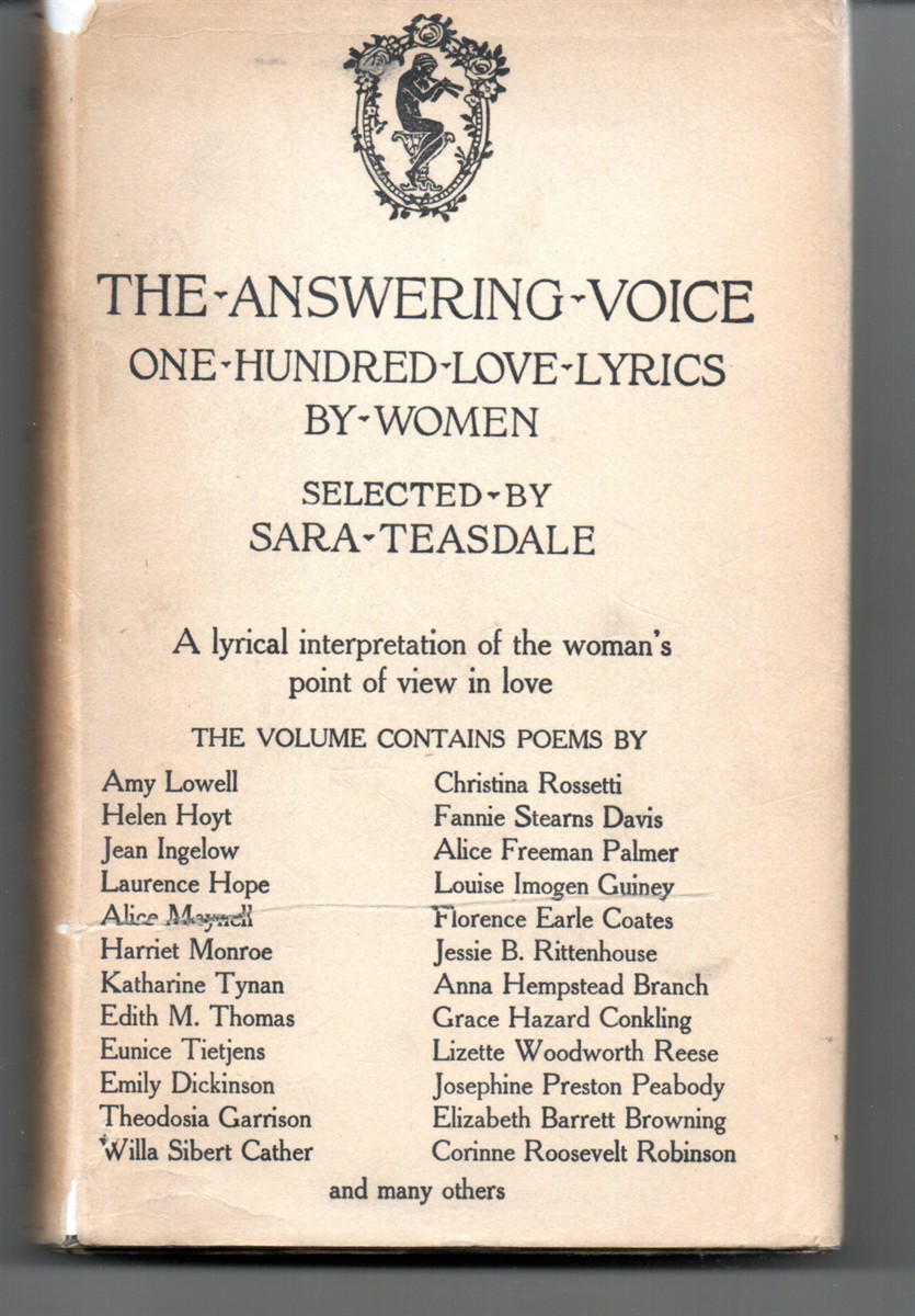 The Answering Voice. One Hundred Love Lyrics by Women.