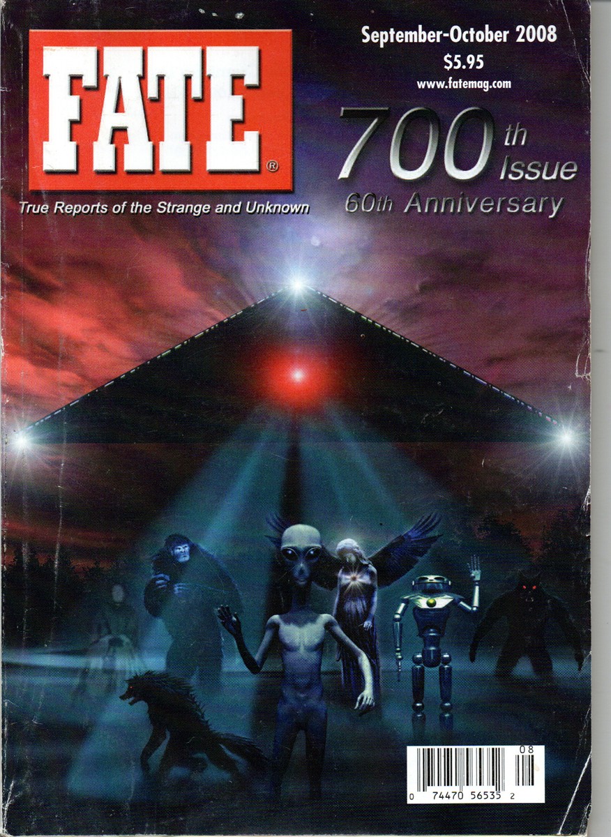 Fate, September - October, 2008 True Reports of the Strange & Unknown, 700th Issue, 60th Anniversary