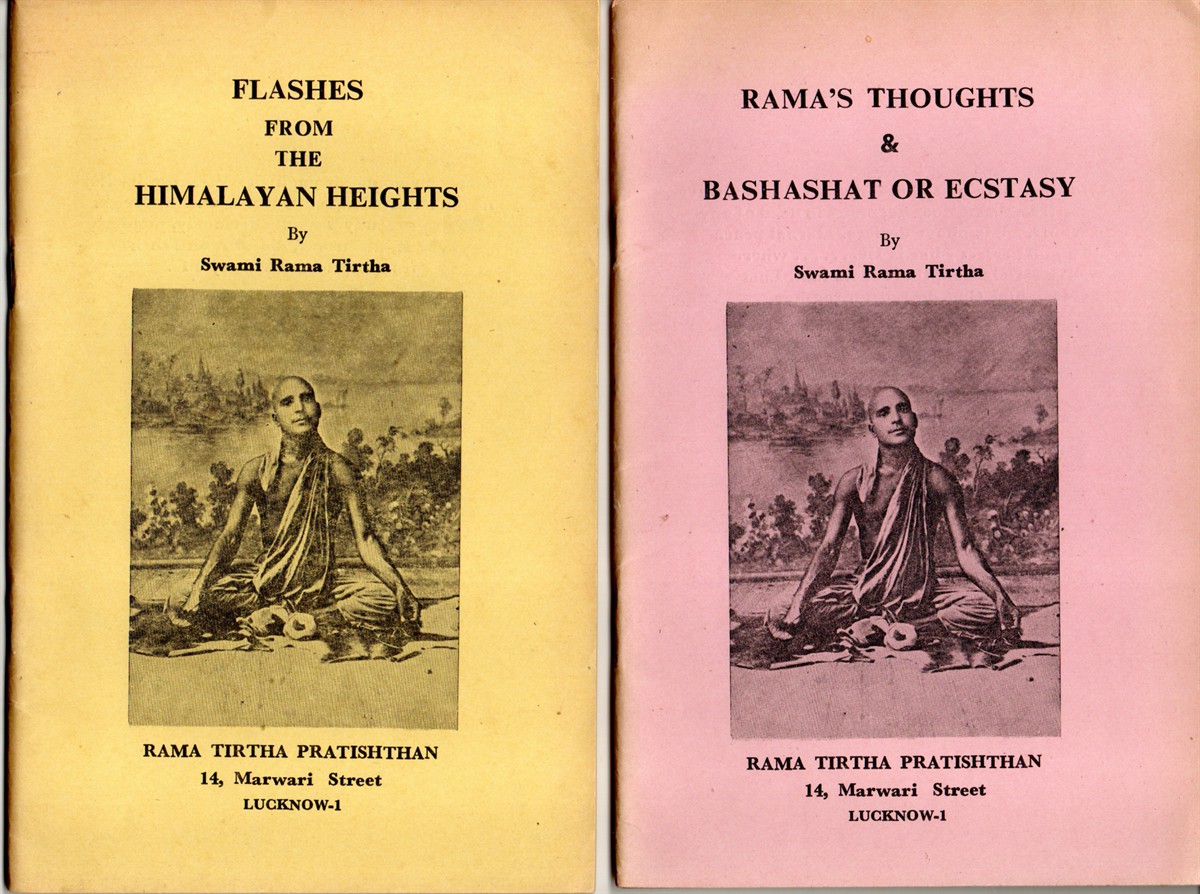 [2 Titles] Flashes from the Heights; Rama's Thoughts & Bashashat or Ecstasy
