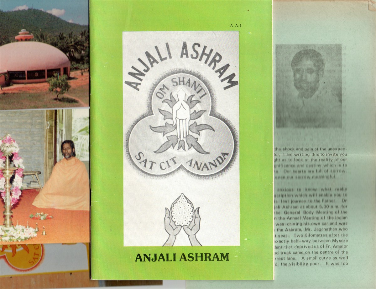 Anjali Ashram [Cover Title] (With Additions)