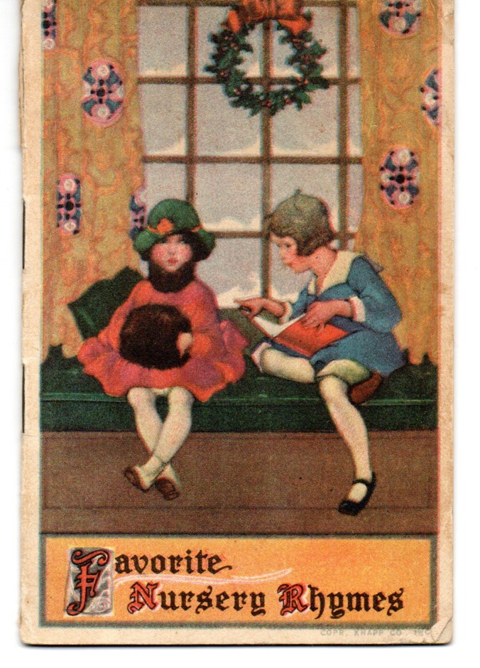 Favorite Nursery Rhymes, (Compliments Of) Children's Shoe Store C. 1905