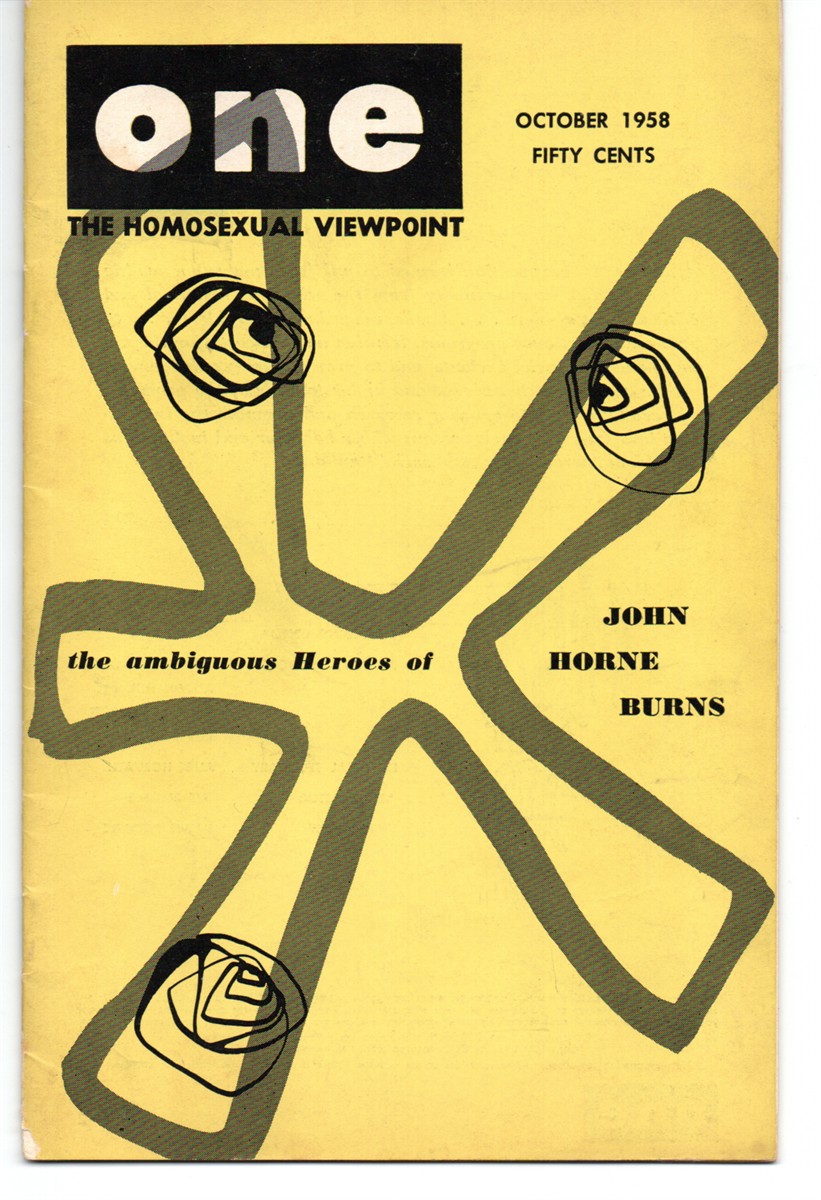 One Magazine. Volume VI, Number 10, October 1958