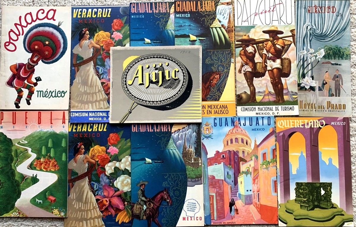 12 Brochures / Booklets on Travel Destinations in Mexico