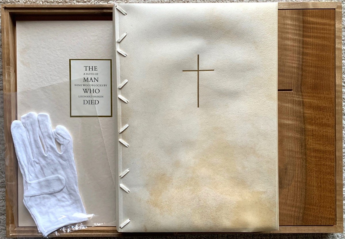 The Man Who Died. a Story by David Herbert Lawrence, with a Woodblock Illustrations by Leonard Baskin, and a Commentary by John Fowles. (Signed by Baskin & Fowles). [Including the Suite of Nine Woodcuts by Baskin]