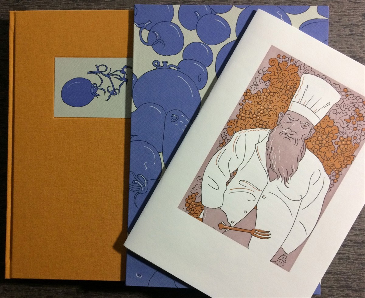 The Adventures of Chef Gallois. a Story by Idwal Jones, with a Salutation by MFK Fisher; Afterword by Thomas Keller; Illustrations by Milton Glaser. With a Copy of Making Books in the Woods