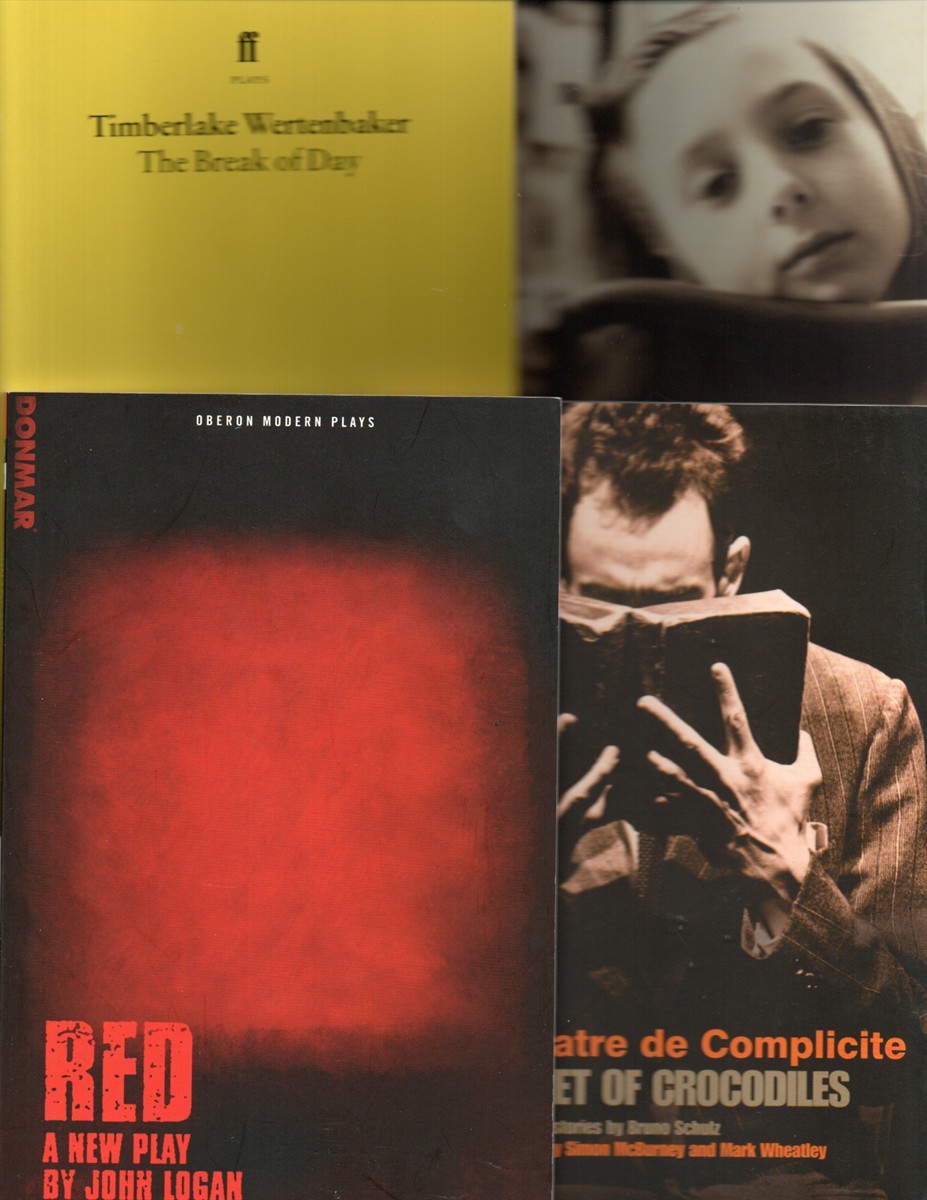 [Lot of 4 Plays]: the Break of Day; Shooting the Past; the Street of Crocodiles; Red