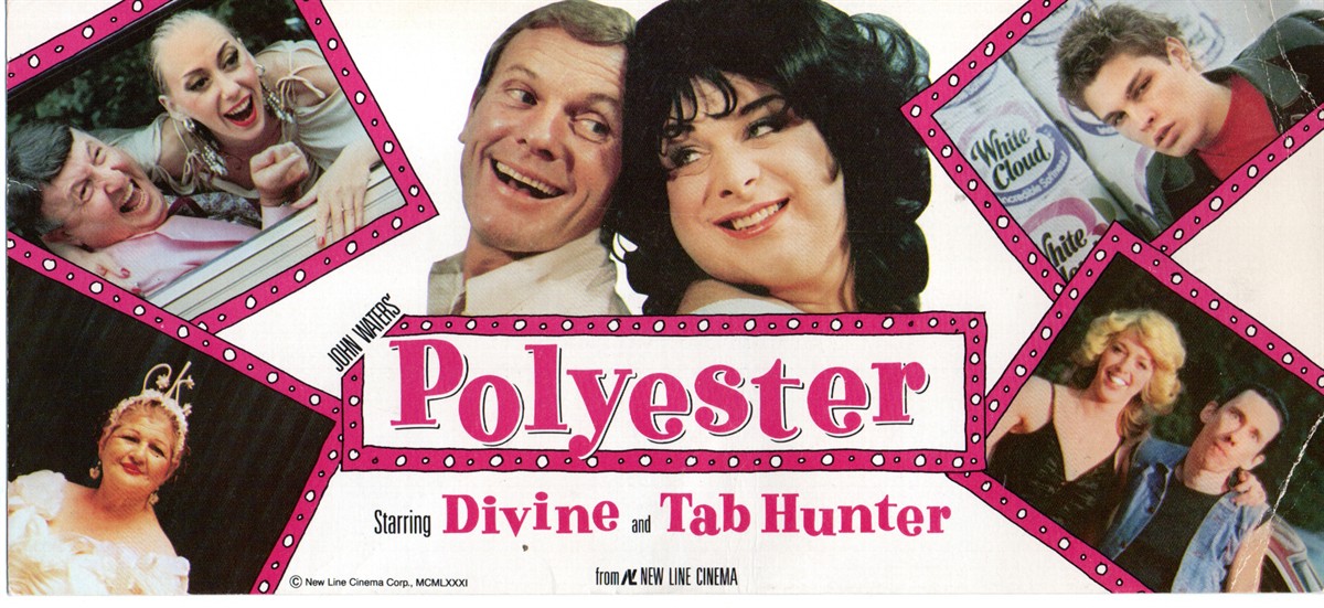 [Lobby Card] John Waters' Polyester, Starring Divine and Tab Hunter; (Wait! With Odorama Scratch & Sniff Back)