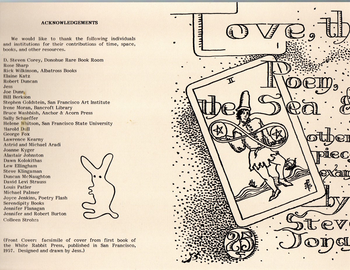 [Poster] The White Rabbit Press : Albatross Book Store presents ...