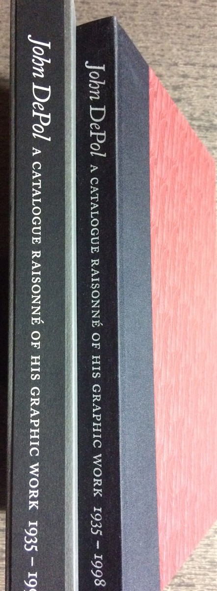 John DePol A Catalogue Raisonne of his Graphic Work 1935-1998. Foreword by Donald R. Fleming ; preface by John Dreyfus ; and a biographical essay by Catherine Tyler Brody.