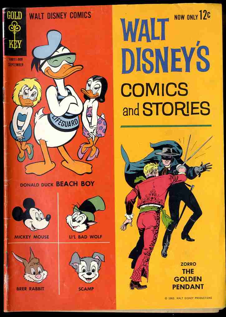 WALT DISNEY'S COMICS AND STORIES VOL 17 NO 1, OCT