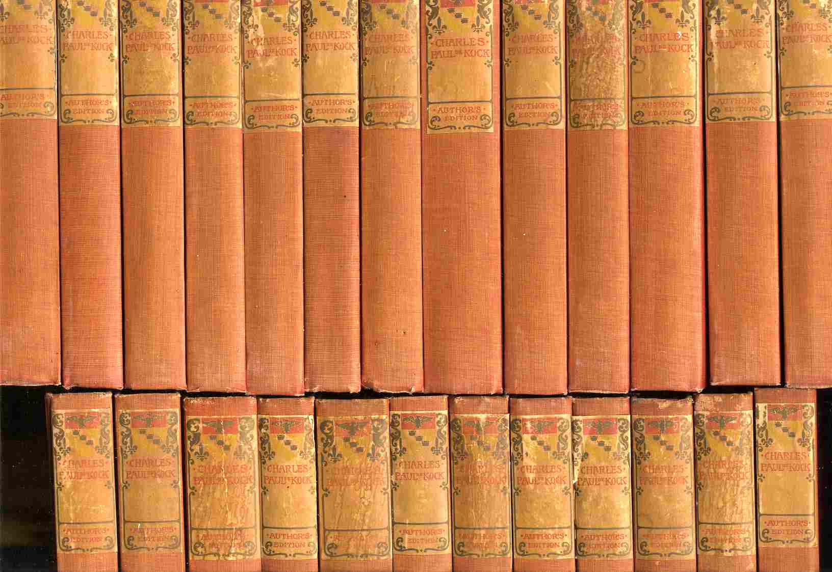 Image for THE WORKS OF CHARLES PAUL DEKOCK 25 VOLS AUTHOR'S EDITION