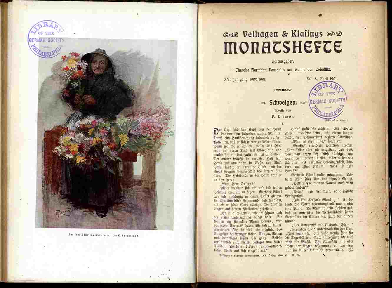 Image for BELHAGEN & KLAFINGS MONATSHEFTE [BOOK 2]