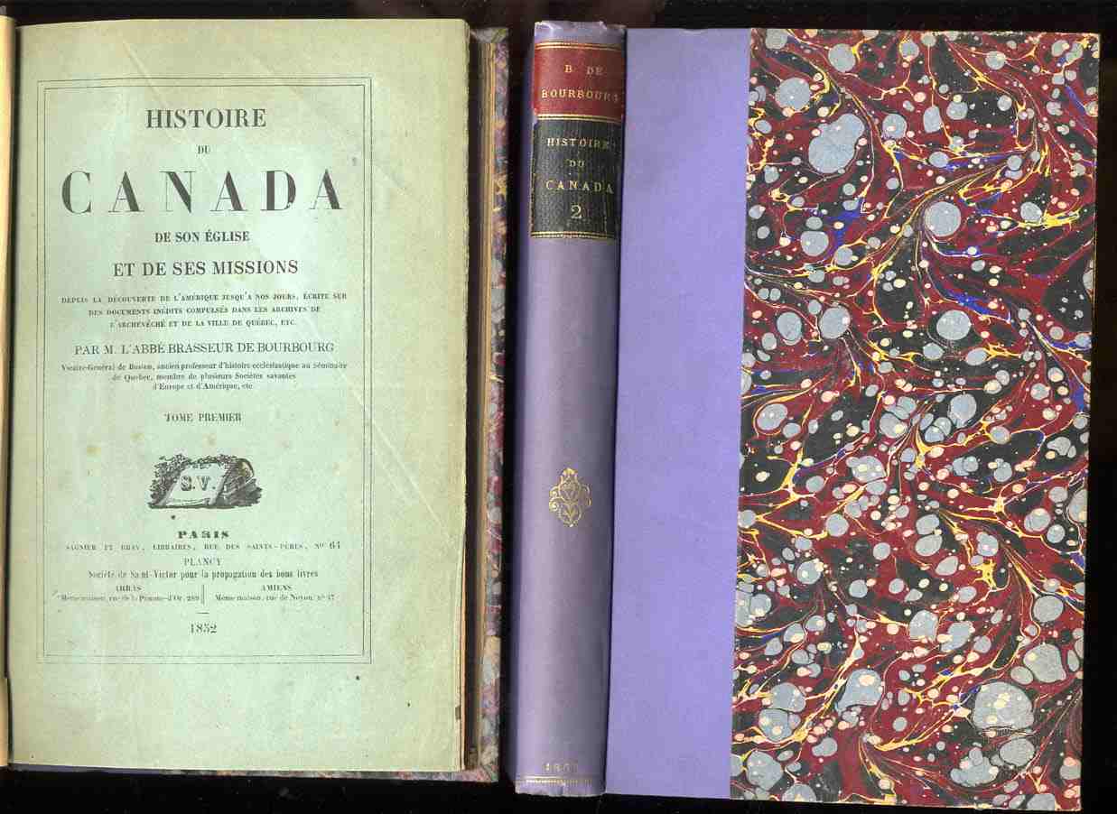Image for HISTOIRE DU CANADA DE SON EGLISE ET DE SES MISSIONS[CT IN 2 VOLUMES]