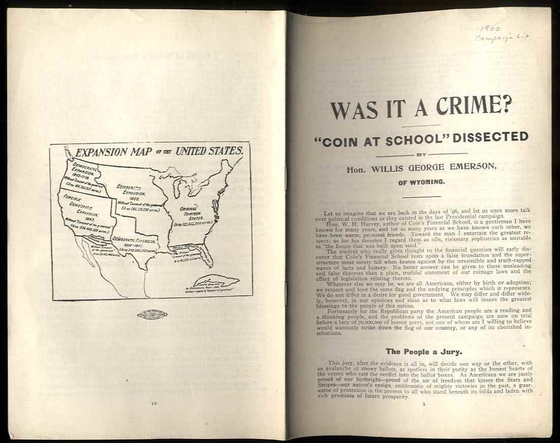 Image for WAS IT A CRIME? : "COIN AT SCHOOL" DISSECTED