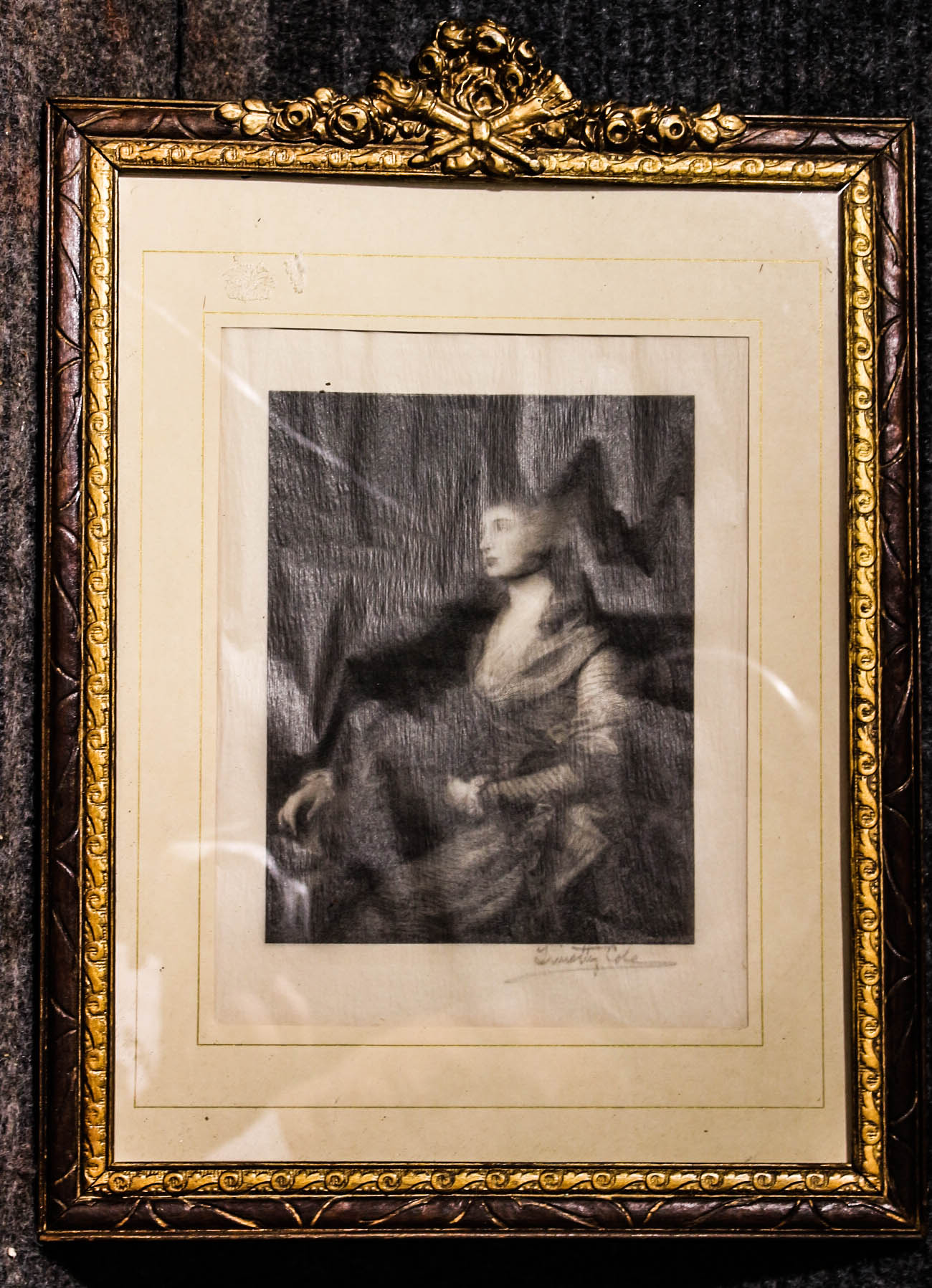 Image for SIGNED PORTRAIT OF MRS SIDDONS BY THOMAS GAINSBOROUGH [G] [Lbc]
