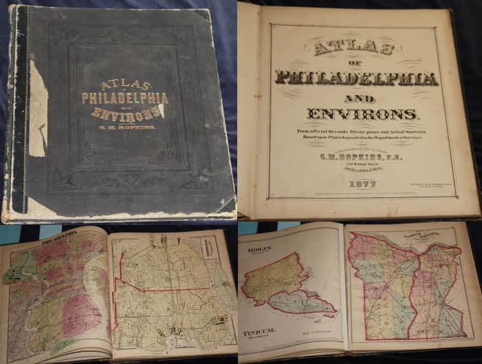 Image for ATLAS OF PHILADELPHIA AND ITS ENVIRONS [LBC]