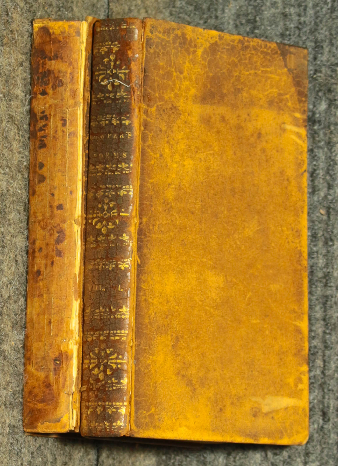 Image for POEMS, BY WILLIAM COWPER, ESQ. OF THE INNER TEMPLE, IN THREE VOLUMES, COMPRISING A VARIETY OF PIECES NOT INSERTED IN FORMER EDITIONS, TO WHICH IS PREFIXED A BRIEF ACCOUNT OF HIS LIFE. [VOLS I AND III ONLY] This Book Number Was a Different Undescribed One- Tossed it Away.
