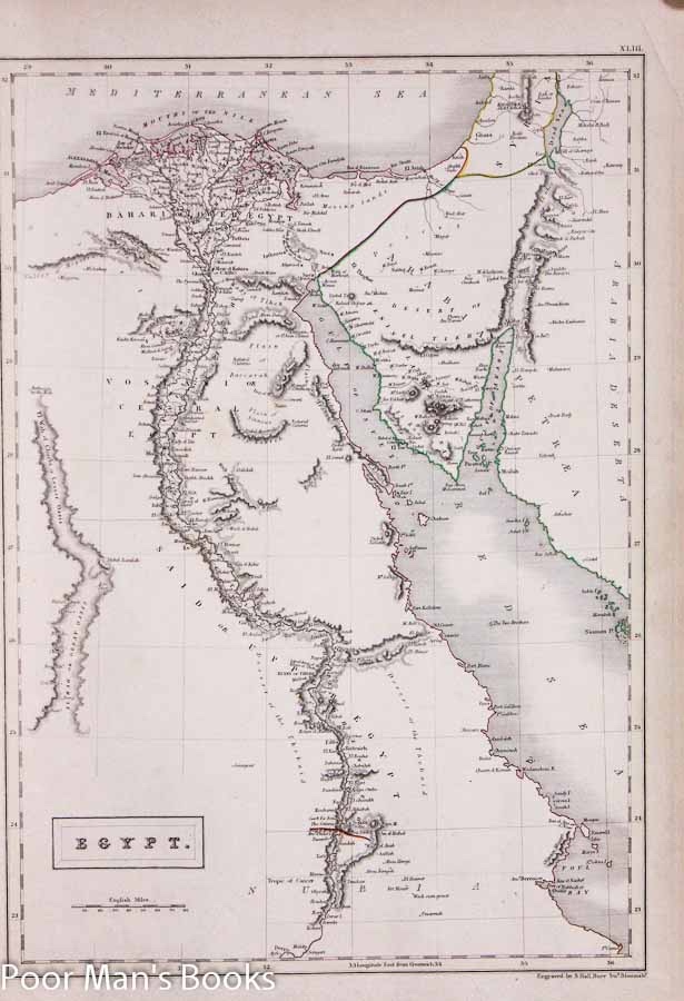 Image for EGYPT, NILE RIVER VALLEY, SINAI PENINSULA, AND RED SEA [12 X 17.5] [LBC]