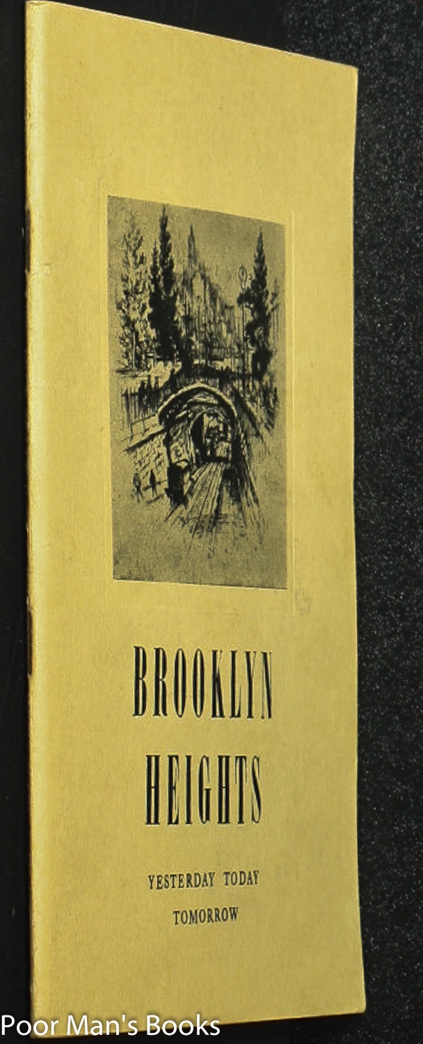Image for BROOKLYN HEIGHTS: YESTERDAY TODAY TOMORROW