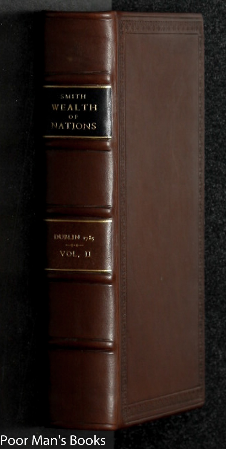 Image for AN ENQUIRY INTO THE NATURE AND CAUSES OF THE WEALTH OF NATIONS. [VOL II OF 2]