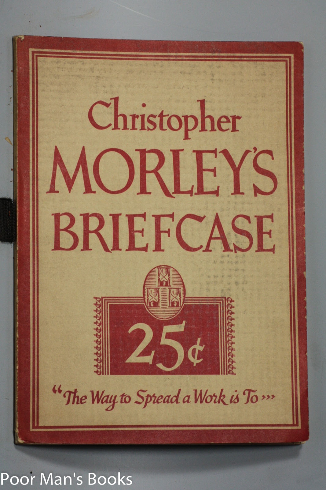 Image for CHRISTOPHER MORLEY'S BRIEFCASE