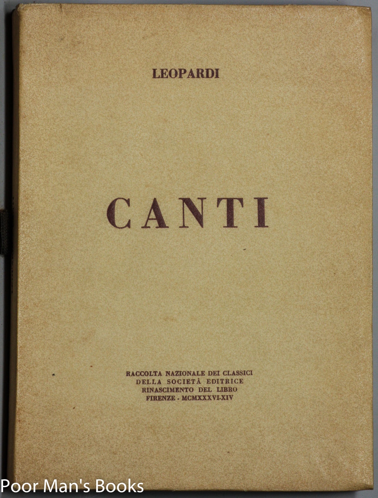 Image for CANTI
