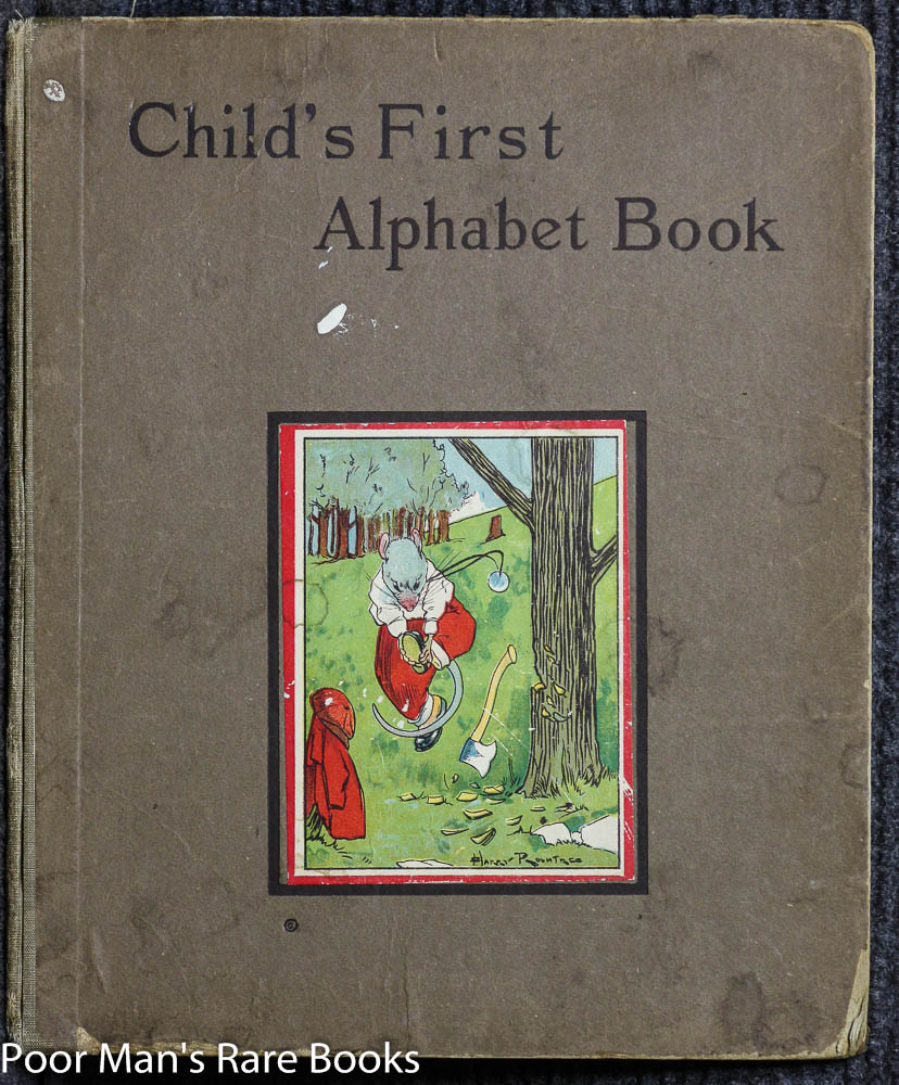 Image for CHILD'S FIRST ALPHABET BOOK