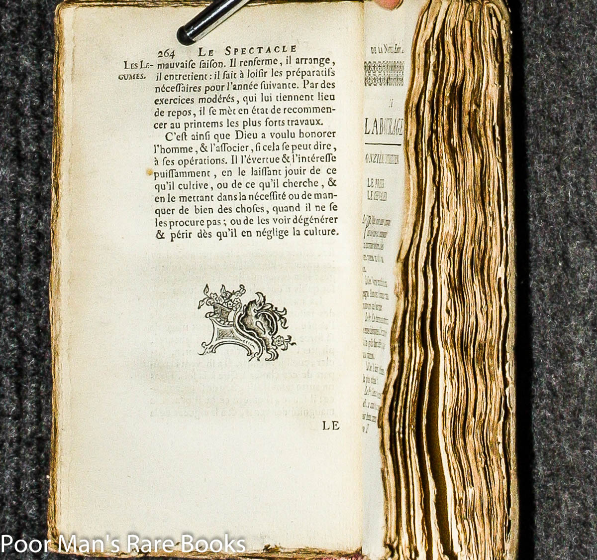 Abbé Pluche - Le spectacle de la nature : Horlogerie