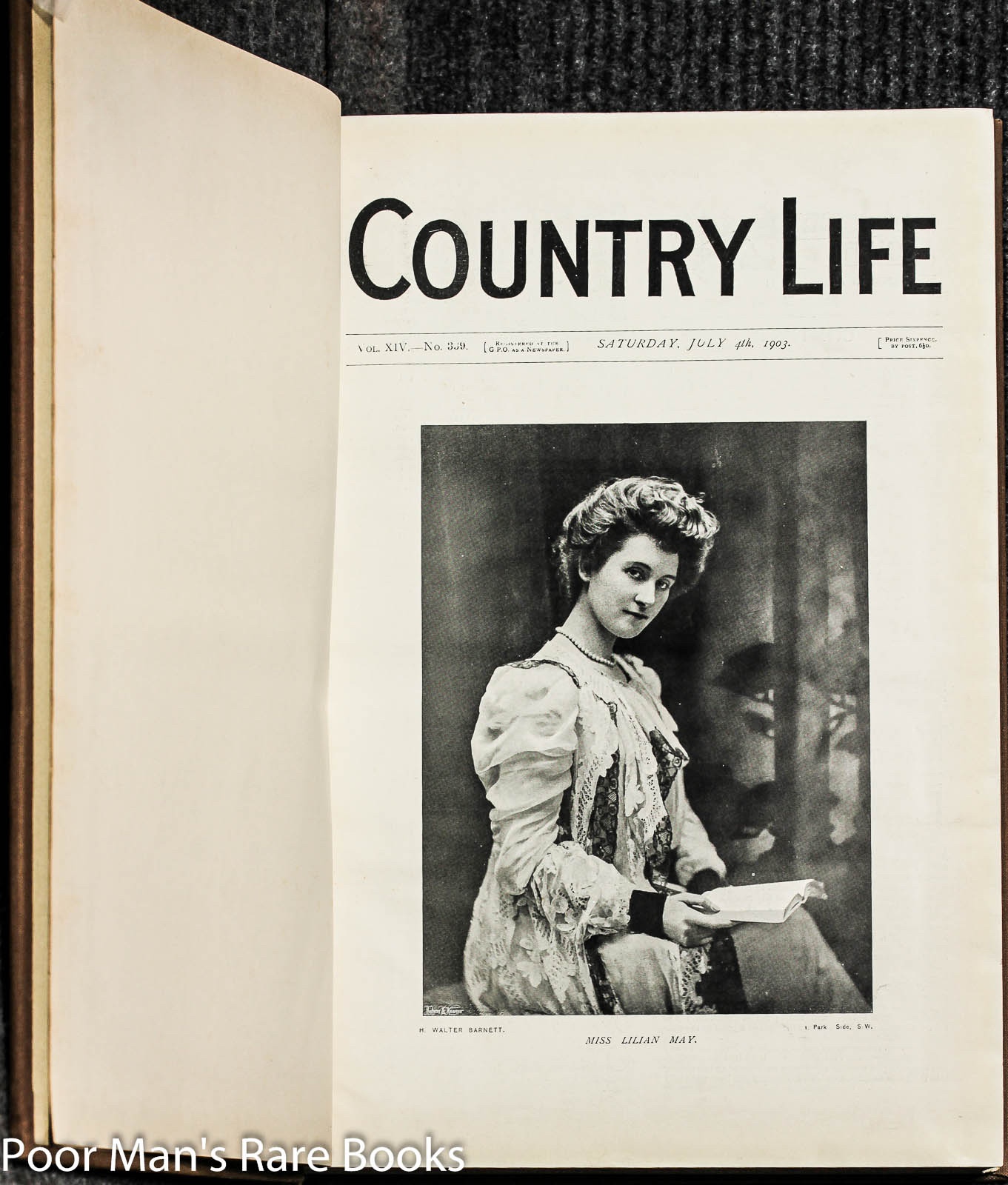 Image for Country Life. Magazine. Vol 14, XIV 4th July To Nov 7th 1903 [fashion, Gardening, Leisure, Architecture]