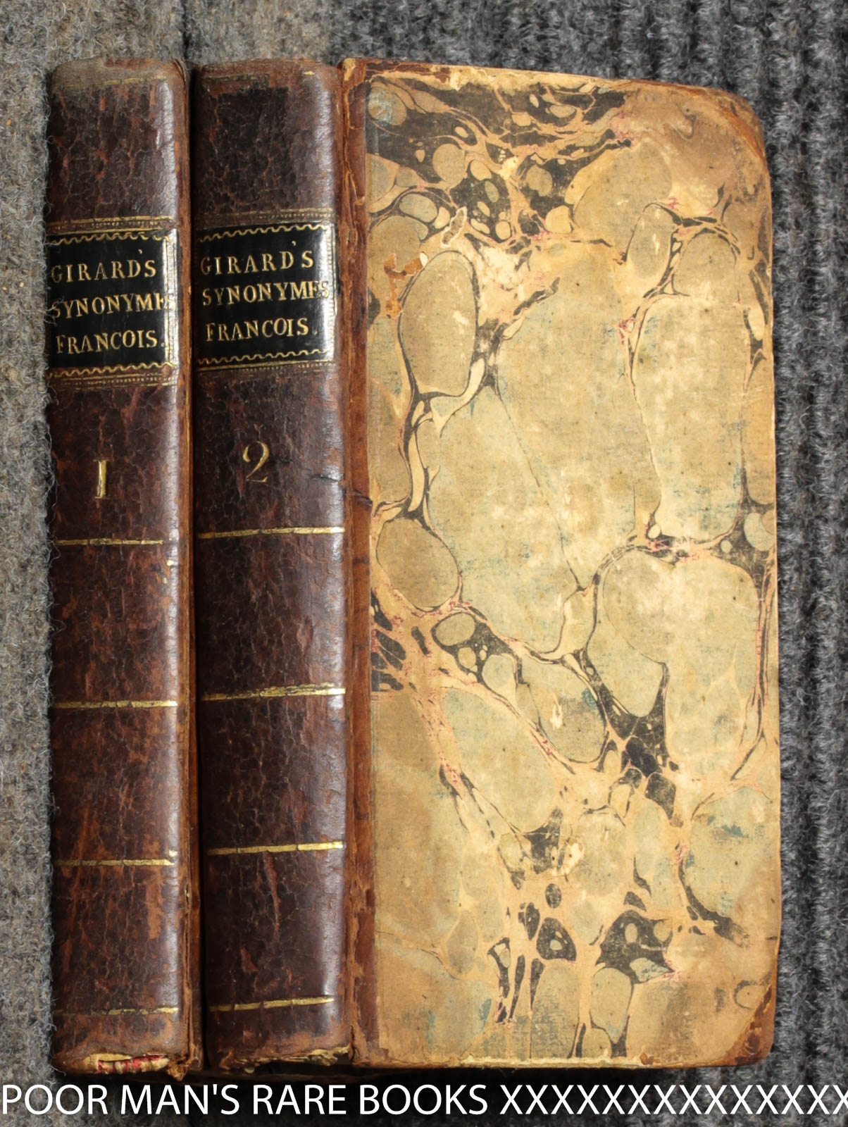 Image for Synonymes François, Leurs Différentes Significations, Et Le Choix Qu'il En Faut Faire Pour Parler Avec Justesse. En Deux Tomes [ct 2 Vls]