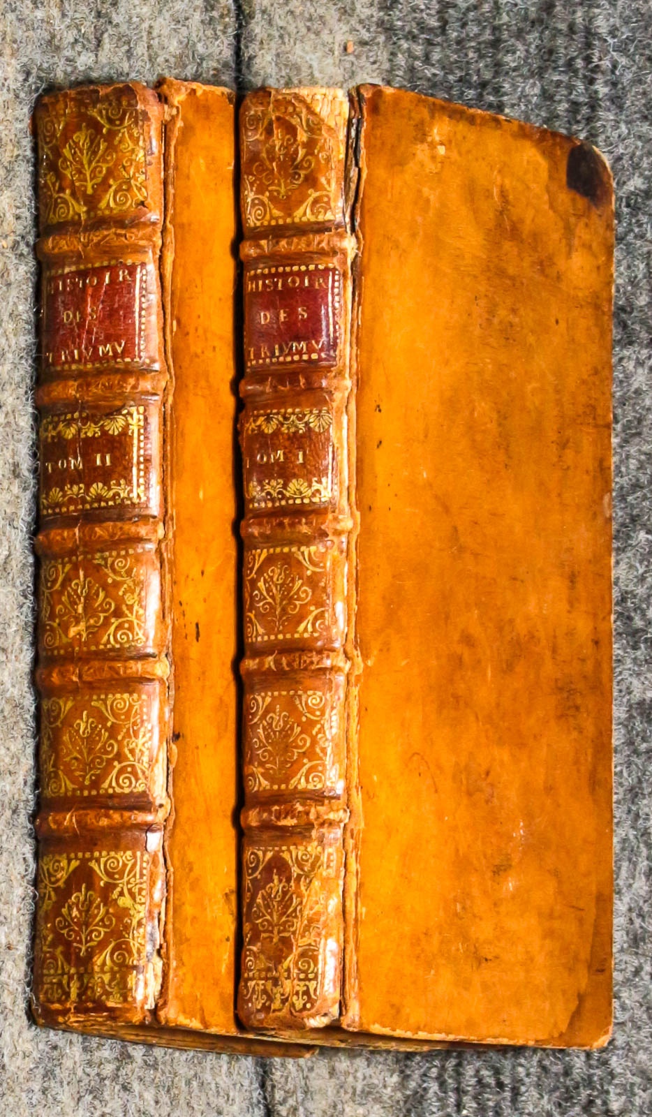 Image for HISTOIRE DES DEUX TRIUMVIRATS, DEPUIS LA MORT DE CATILINA? NOUVELLE EDITION AUGMENTEE DE L'HISTOIRE D'AUGUSTE DE LARREY. [3 VOLS IN 2 ]