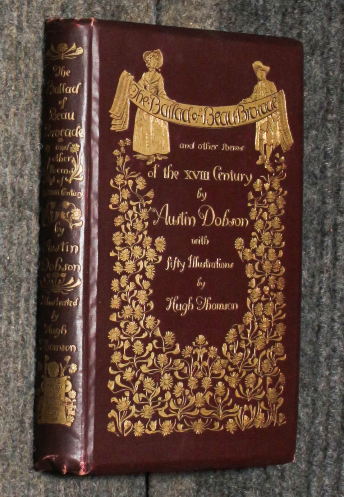 Image for The Ballad Of Beau Brocade And Other Poems Of The Xviiith Century [laid In Signed Note]