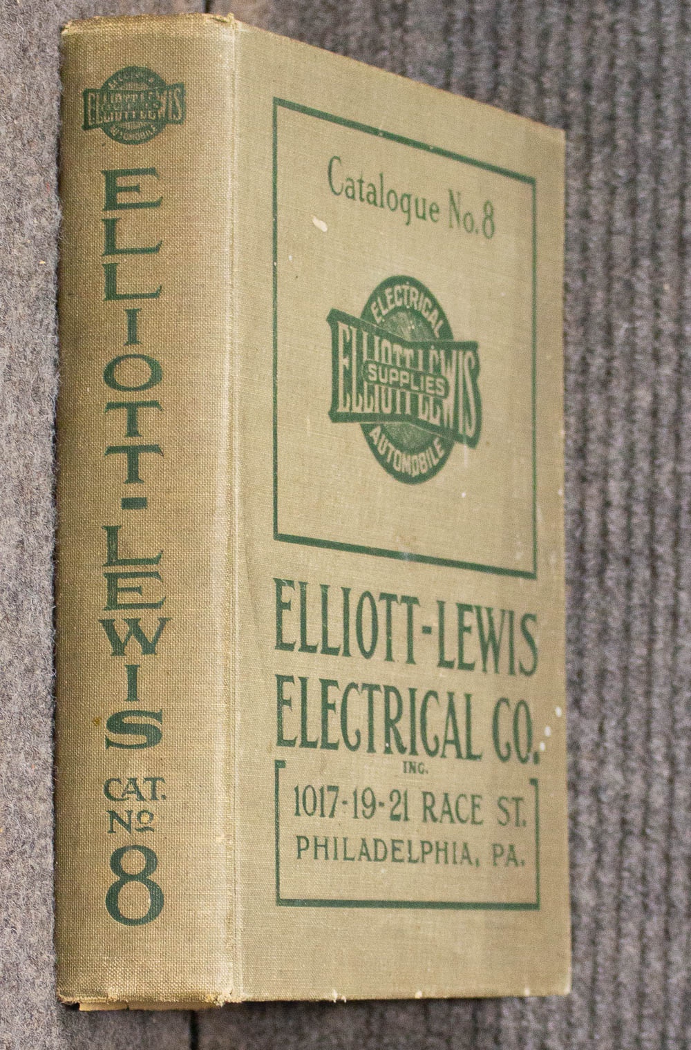 Image for Elliot- Lewis Electrical Co. Inc. Catalogue No. 8