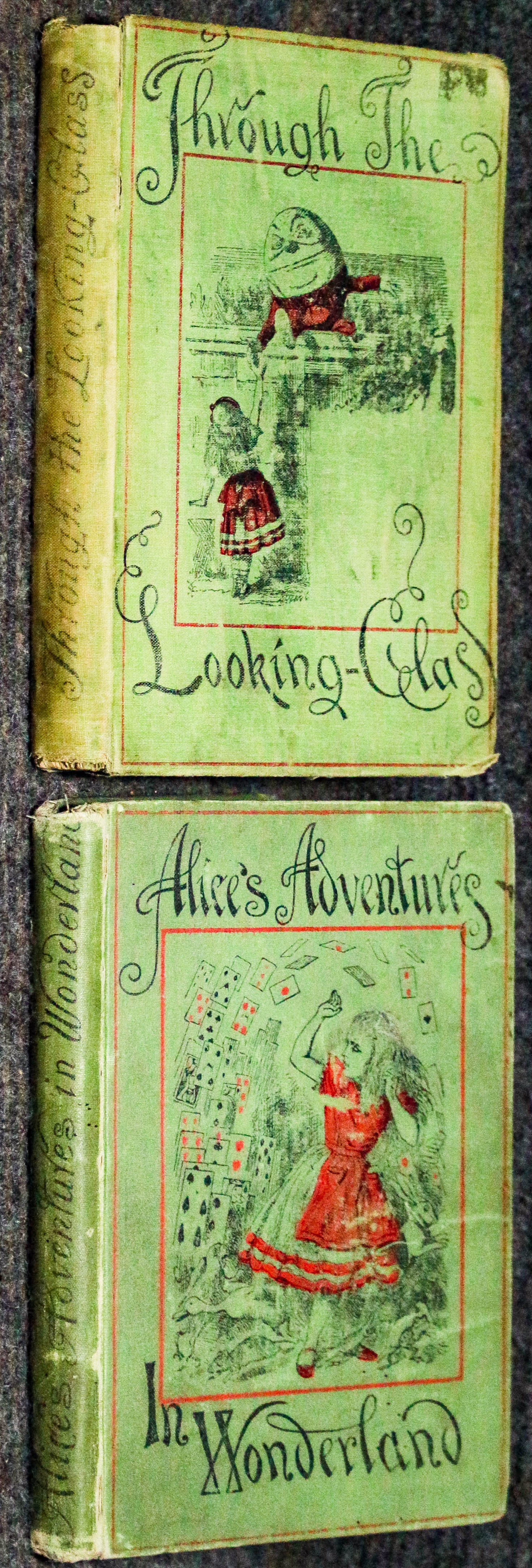 Image for Alice's Adventures In Wonderland People's Edition Seventeenth Thousand And Through The Looking Glass 1887 1st [2 Vols]