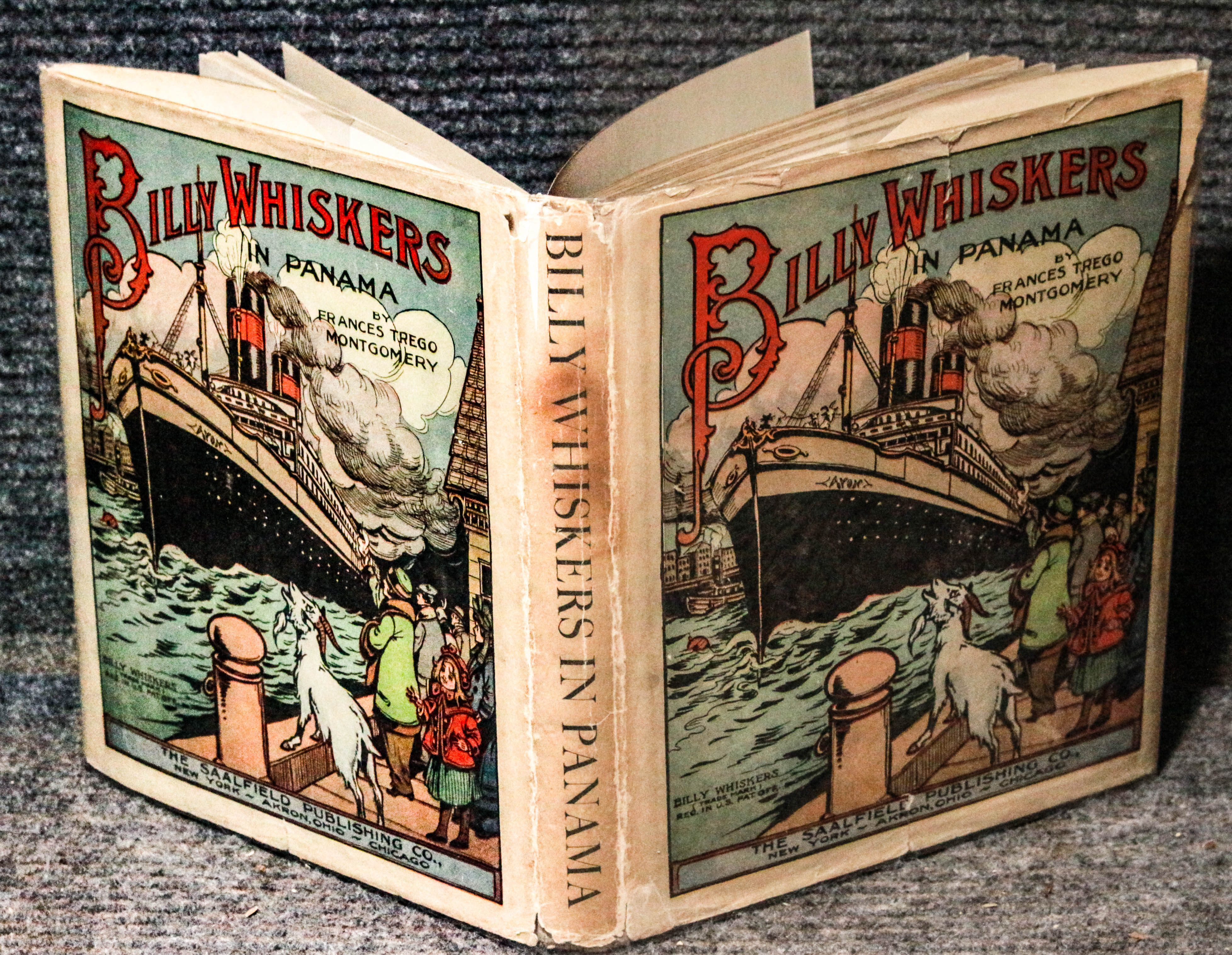 Image for Billy Whiskers In Panama, Dust Jacket 1914