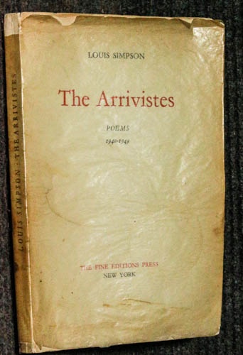 Image for The Arrivistes: Poems 1940-1949 [signed] Glassine Dj