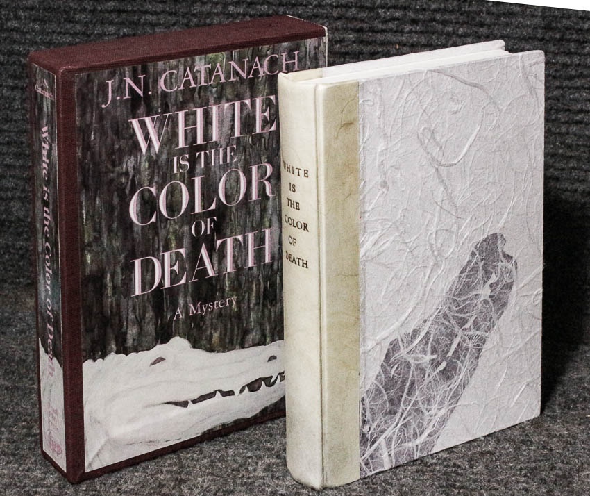 Image for White Is The Color Of Death [ Unique Signed 1st, Bound By Author, Slip Case With Letter] #39767