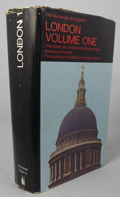 PEVSNER, NIKOLAUS - The Buildings of England: London Volume One