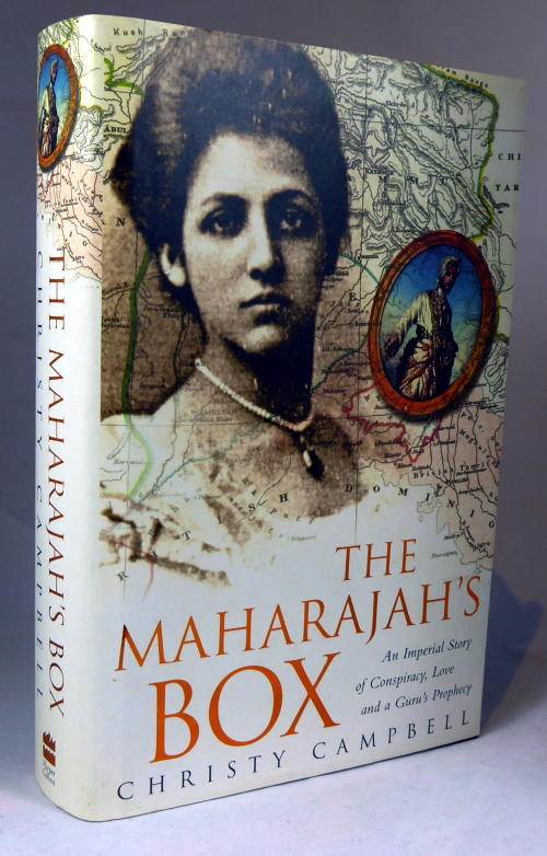 CAMPBELL, CHRISTY. - The Maharajah's Box - an Imperial Story of Conspiracy, Love and a Guru's Prophecy.